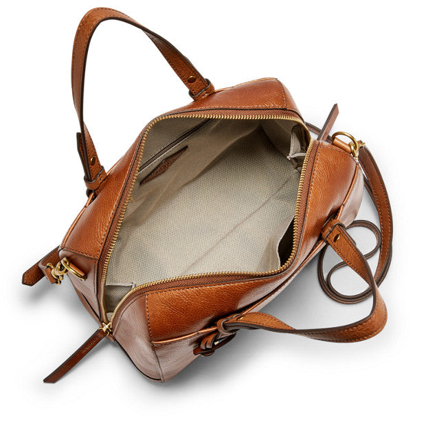 Fossil Zb7256200 Rachel Satchel Vintage Brown Balilene