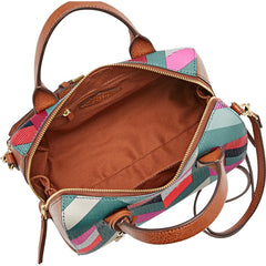 Fossil Zb7272937 Fiona Satchel Chevron