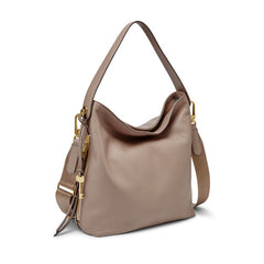 Fossil Zb7285263 Maya Small Hobo Light Taupe Bag