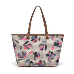Fossil Zb7499782 Rachel Ew Tote Floral Multi / White