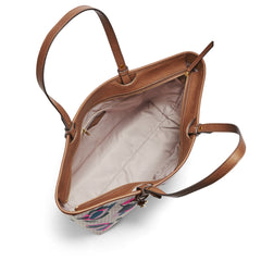 Fossil Zb7499782 Rachel Ew Tote Floral Multi / White