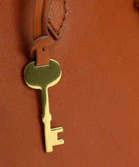 Fossil Zb7412231 Ryder Satchel Medium Tan