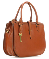 Fossil Zb7412231 Ryder Satchel Medium Tan