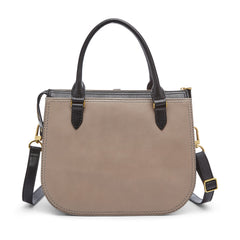 Fossil Zb7412263 Ryder Satchel Handbag Light Taupe