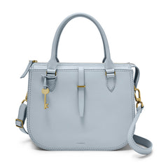 Fossil Zb7412436 Ryder Satchel Handbag Horizon Blue
