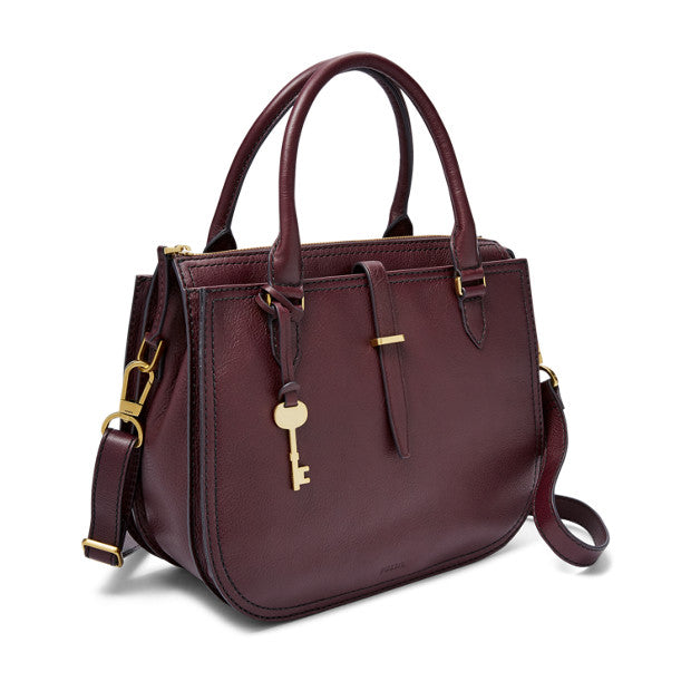 Fossil ryder satchel fig outlet
