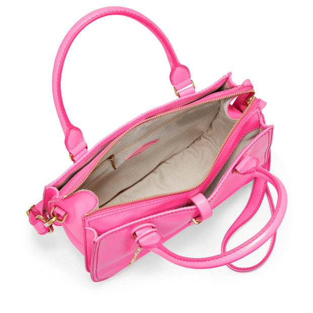 Fossil ZB7412673 Ryder Satchel Neon Pink Balilene
