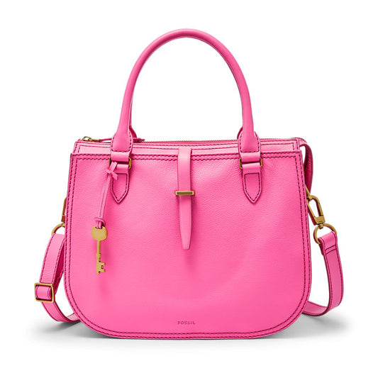 Fossil ZB7412673 Ryder Satchel Neon Pink