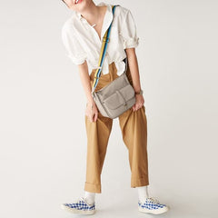 Fossil Zb7477055 Ryder Crossbody Mineral Gray