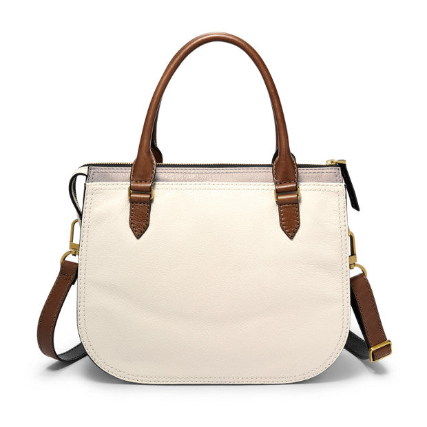 Fossil ryder best sale satchel braun