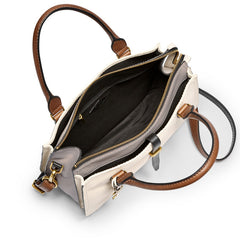 Fossil Zb7482994 Ryder Satchel Neutral Multi Leather