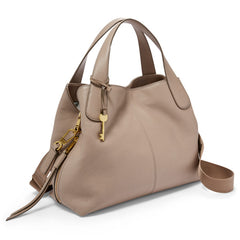 Fossil Zb7567263 Maya Satchel Light Taupe