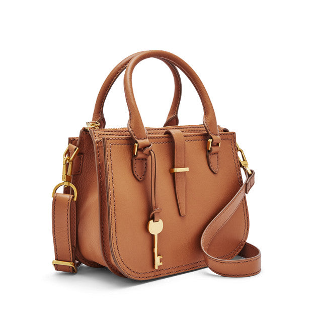 Fossil Zb7587231 Ryder Satchel Mini Tan