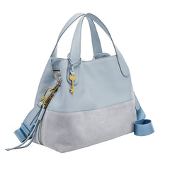 Fossil Zb7645436 Maya Satchel Horizon Blue