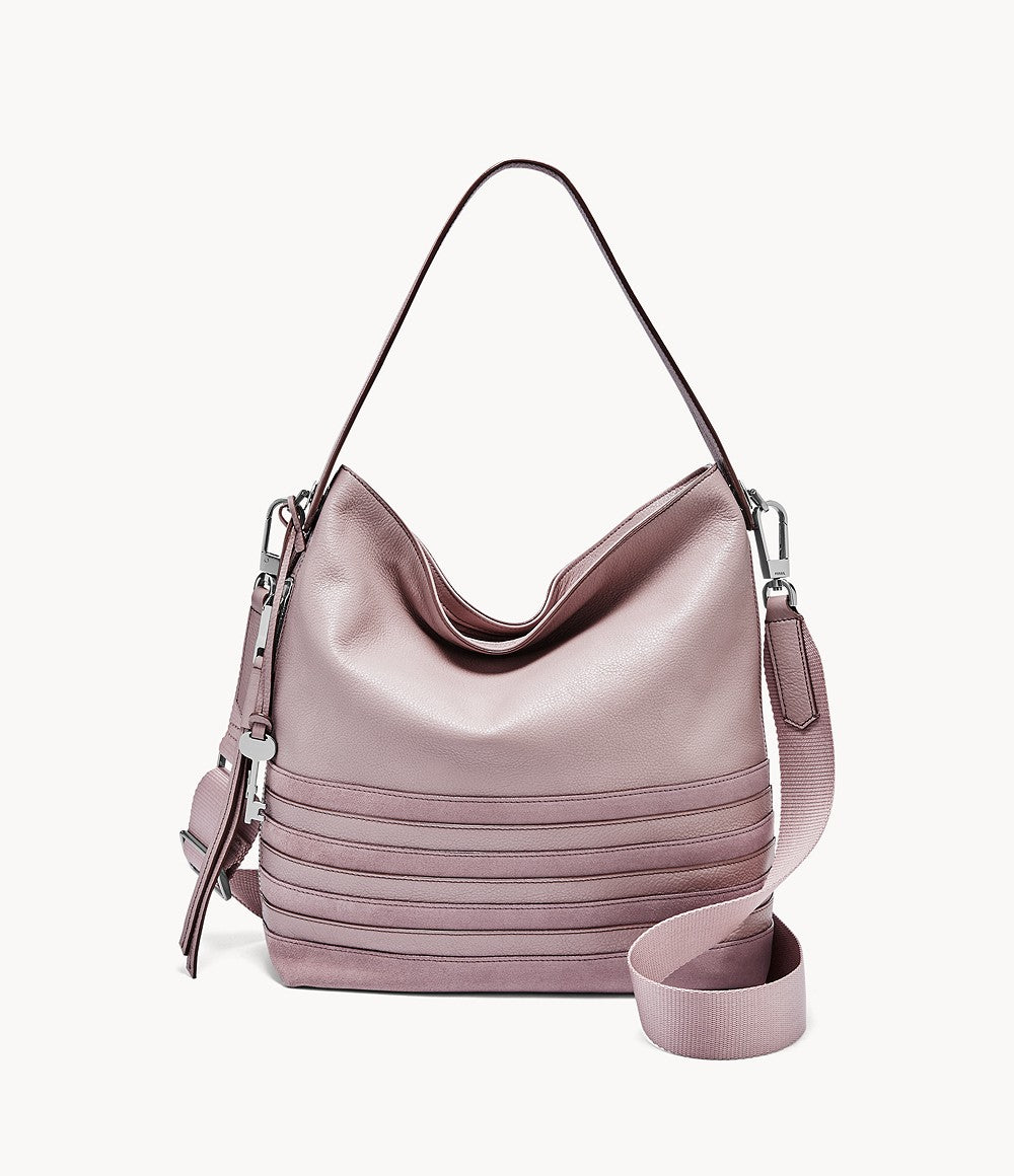 Fossil maya shop satchel taupe