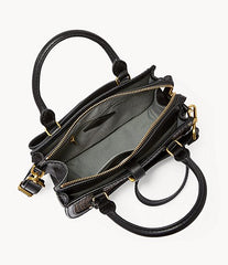 Fossil Zb7721015 Ryder Mini Satchel Black/brown