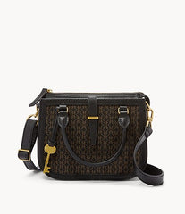 Fossil Zb7721015 Ryder Mini Satchel Black/brown