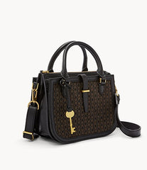 Fossil Zb7721015 Ryder Mini Satchel Black/brown