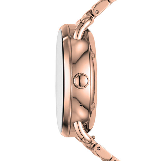 Fossil Ftw2112 Gen 2 Smartwatch Q Wander Rose Gold-tone Stainless Watch
