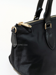 Furla Calipso Nylon Tote Small Bag Black
