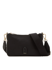 Furla Atena Nylon Crossbody Bag Black