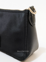 Furla Atena Nylon Crossbody Bag Black