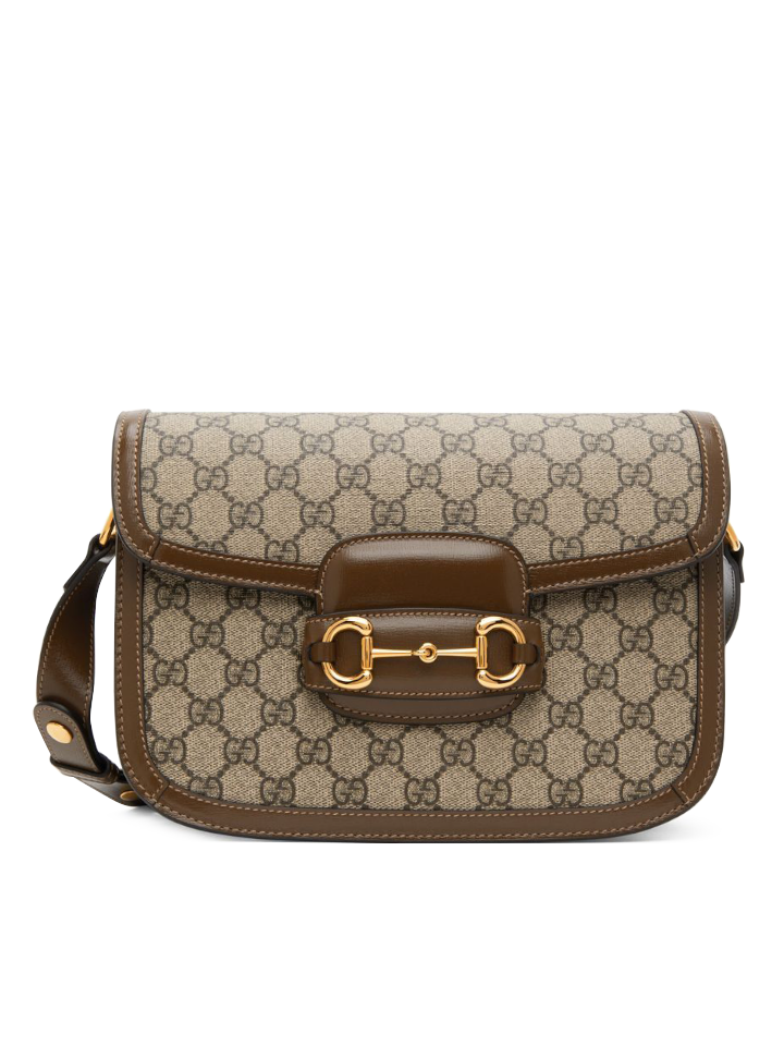 Gucci Horsebit 1955 Shoulder Bag Supreme/Brown