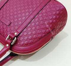 Gucci 449654-2 Alma Small Signature in Red