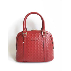 Gucci 449654-2 Alma Small Signature in Red