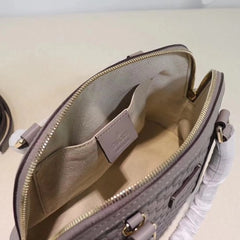 Gucci 449654 Alma Small Signature in Grey