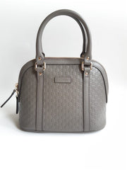 Gucci 449654 Alma Small Signature in Grey