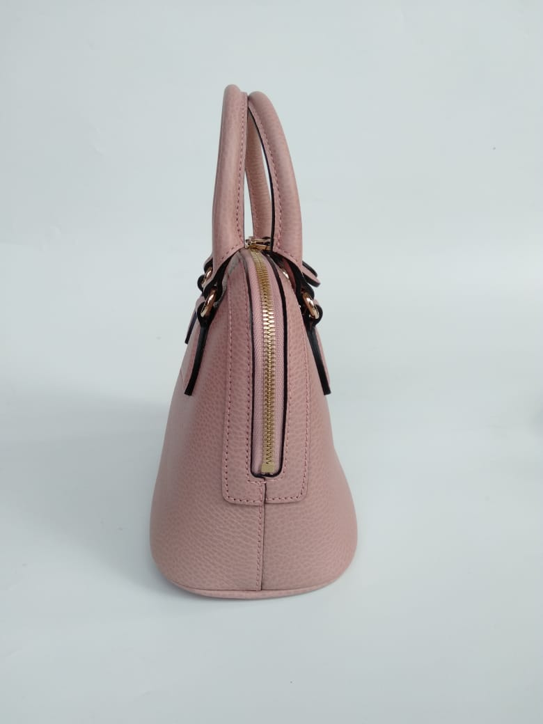 Gucci Pink Microguccissima Mini Dome Satchel Leather Pony-style