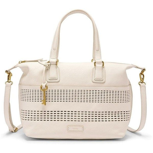 Fossil Shb1615146 Julia White Coconut Leather