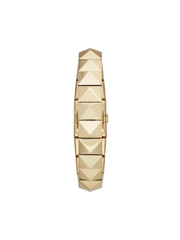 Karl Lagerfeld KL2609 Perspektive Women Metallic Gold-Tone Stainless Steel Pyramid Watch