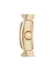 Karl Lagerfeld KL2609 Perspektive Women Metallic Gold-Tone Stainless Steel Pyramid Watch