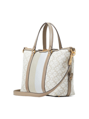 Kate-Spade-Flower-Jacquard-Stripe-Faye-Medium-Satchel-Natural-Multi-Balilene-depan2