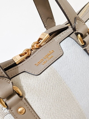 Kate-Spade-Flower-Jacquard-Stripe-Faye-Medium-Satchel-Natural-Multi-Balilene-detail-logo
