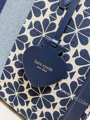 Kate-Spade-Flower-Jacquard-Stripe-Market-Medium-Tote-Blue-Multi-Balilene-detail-logo