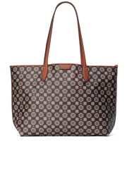 Kate-Spade-Flower-Monogram-Sutton-Medium-Tote-Bag-Black-Multi-Balilene-depan