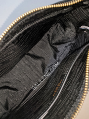 Kate Spade Jacquard Stripe Sam Small Convertible Shoulder Bag Cream Multi