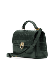 Kate-Spade-K4410-Lovitt-Croc-Embossed-Small-Top-Handle-Bag-Deep-Evergreen-Balilene-samping