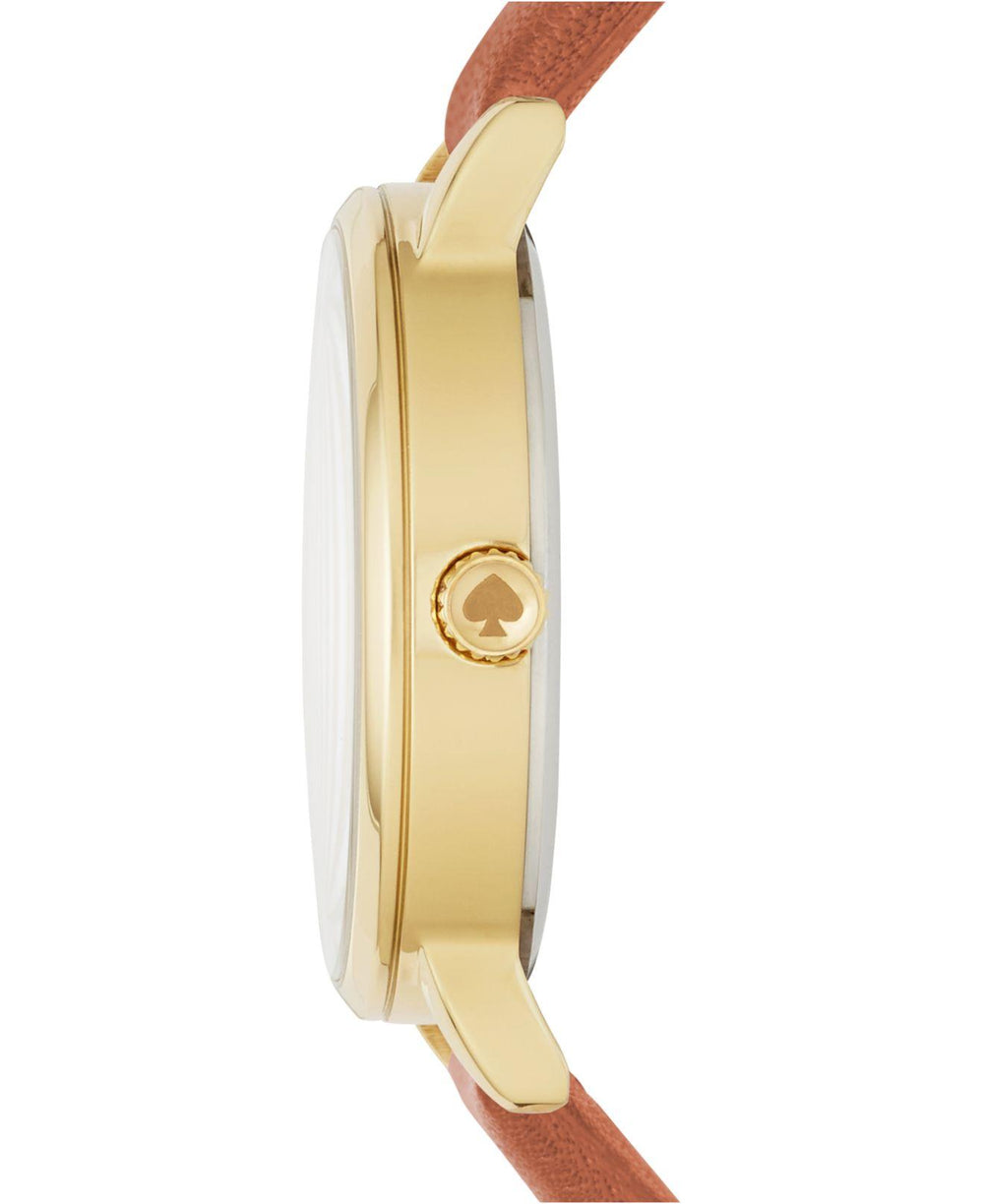 Kate-Spade-KSW1192-Metro-Gold-Tone-Zodiac-Gemini-Brown-Balilene-samping