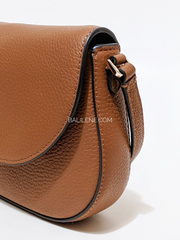 Kate Spade Leila Mini Flap Crossbody Bag Warm Gingerbread