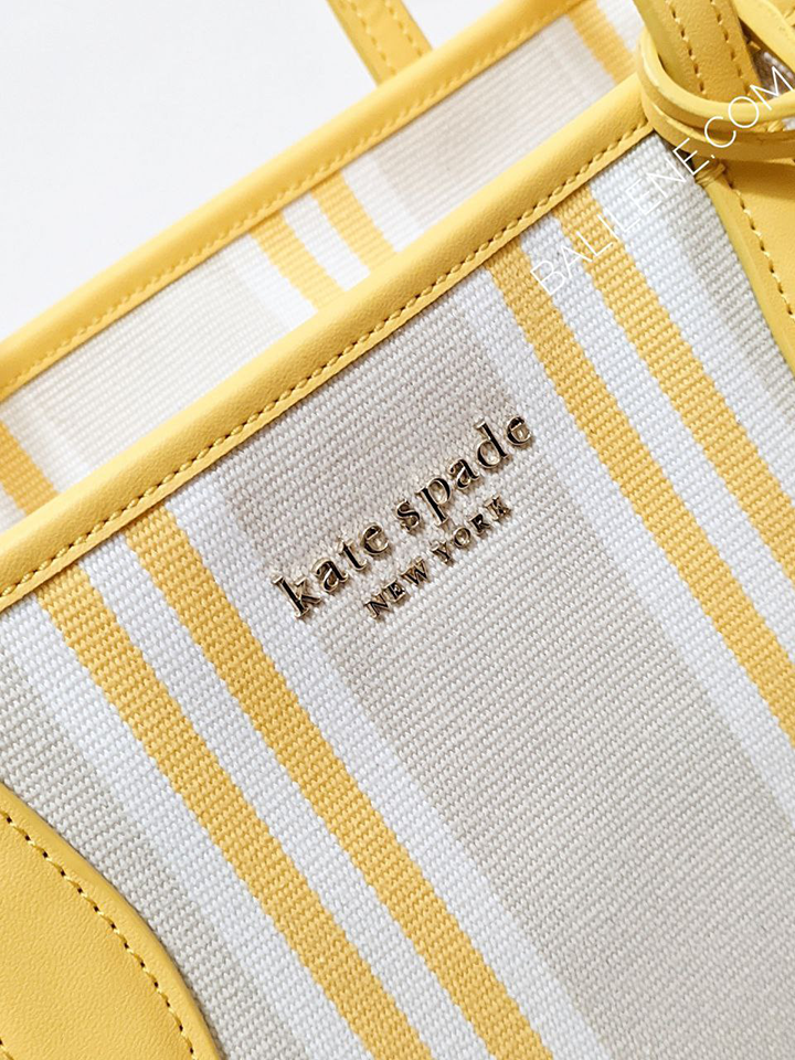 Kate-Spade-Market-Striped-Canvas-Medium-Tote-Morning-Light-Multi-Balilene-detail-logo