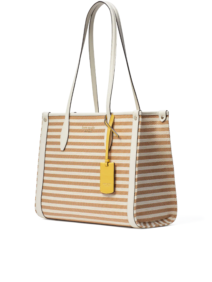 Kate Spade Market Canvas Large Tote in Natural
