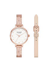 Kate Spade KSW1596SET Metro Watch Stainless Steel Rose Gold