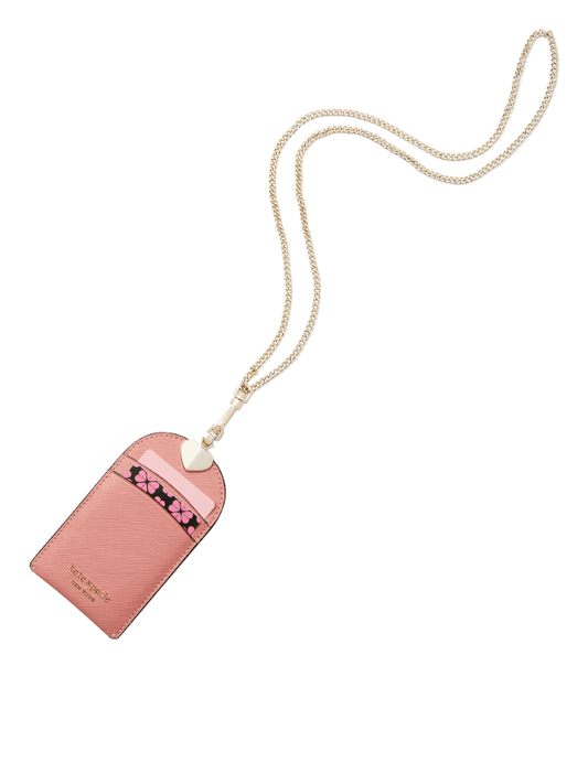 Kate-Spade-PWR00290-Spencer-Lanyard-Saffiano-Leather-Pink-Balilene-depan1