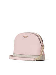 Kate-Spade-PWRU7850-Spencer-Small-Dome-Crossbody-Tutu-Pink-Crisp-Linen-Balilene-depan1