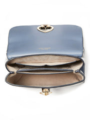 Kate Spade PXR00040 Romy Patent Mini-Top Handle Satchel Bass Blue