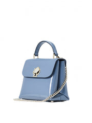 Kate Spade PXR00040 Romy Patent Mini-Top Handle Satchel Bass Blue